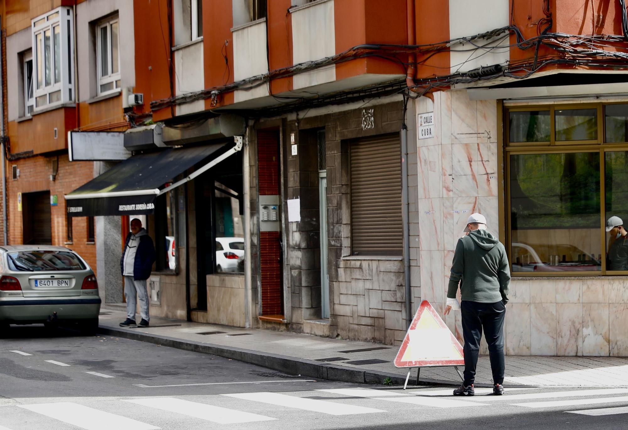 En imágenes: la ecomanzana de La Calzada, en marcha