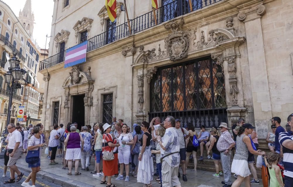 Kreuzfahrer überrennen Palma de Mallorca