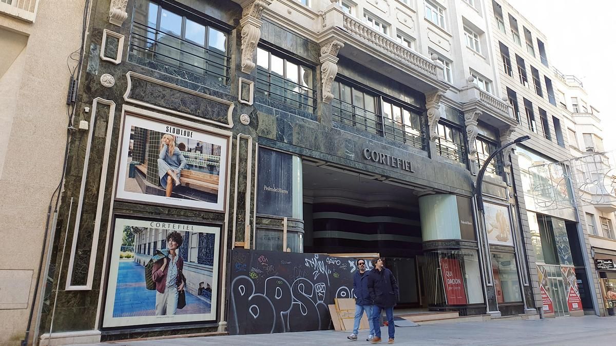 La tienda de Cortefiel que había en Príncipe.
