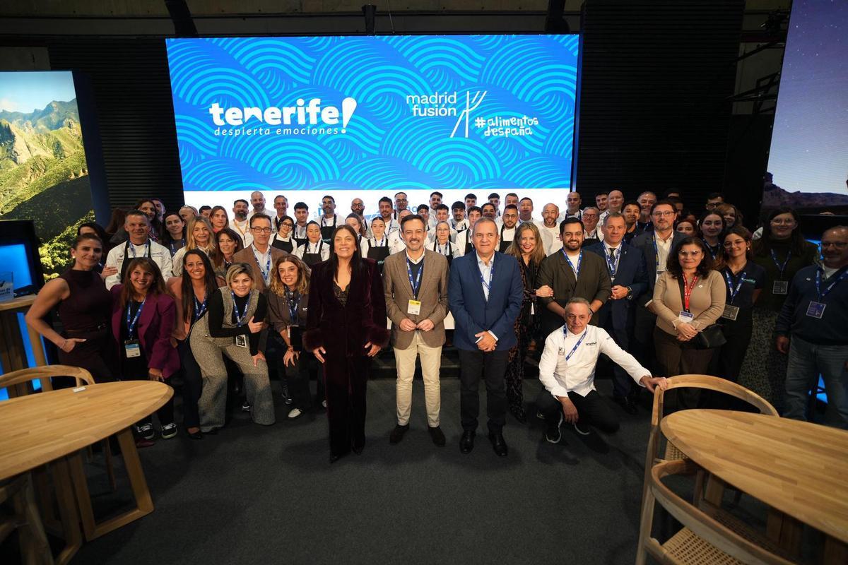 Tenerife inaugura su potente propuesta en Madrid Fusión 2026