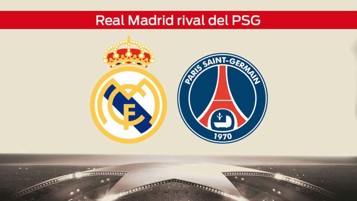 Sorteo octavos Champions: Real Madrid - PSG