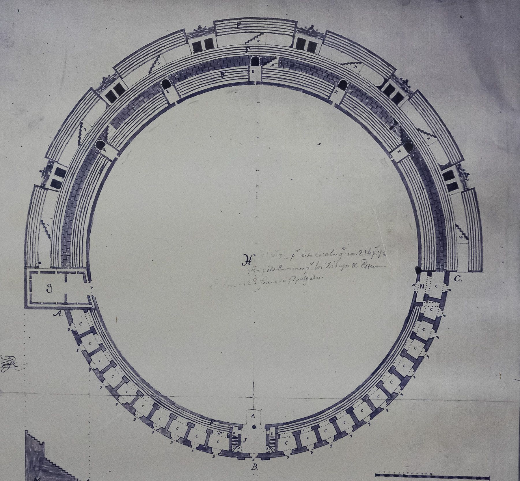 Cuando el Teatro Romano de Mérida fue una plaza de toros