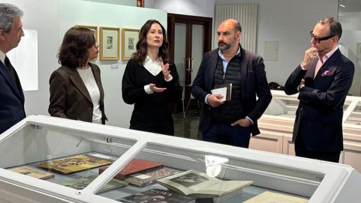 La sede de la UNED de Barbastro expone los 'Caprichos'