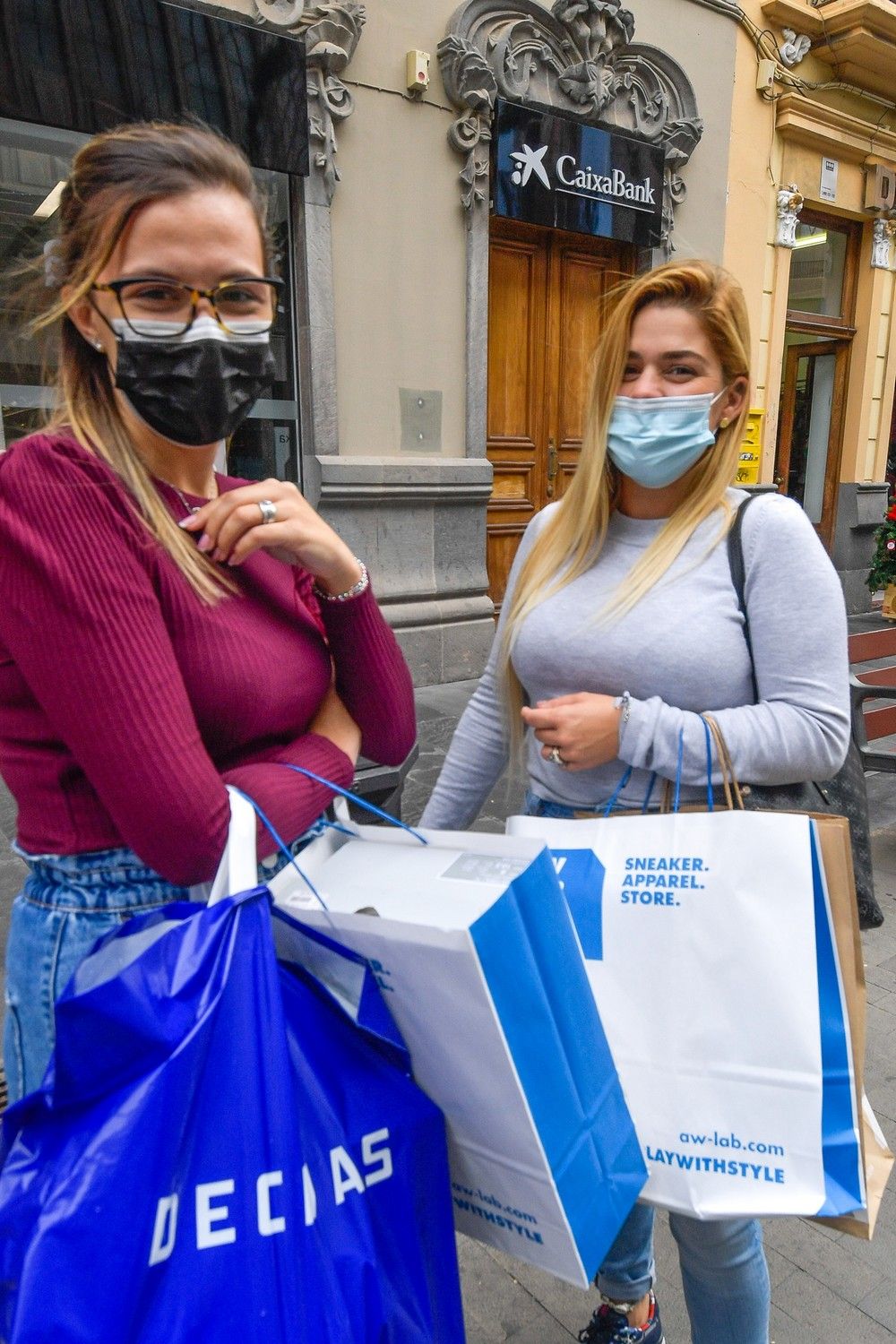 Compras en Triana antes de la Navidad (6/12/2021)