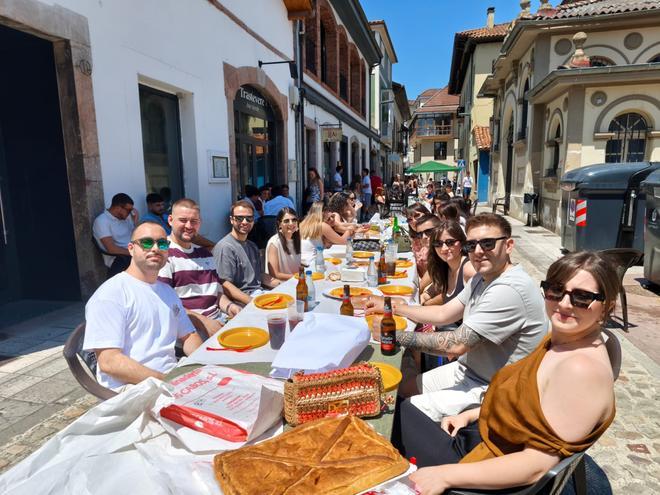La comida en la calle de Grado, en imágenes