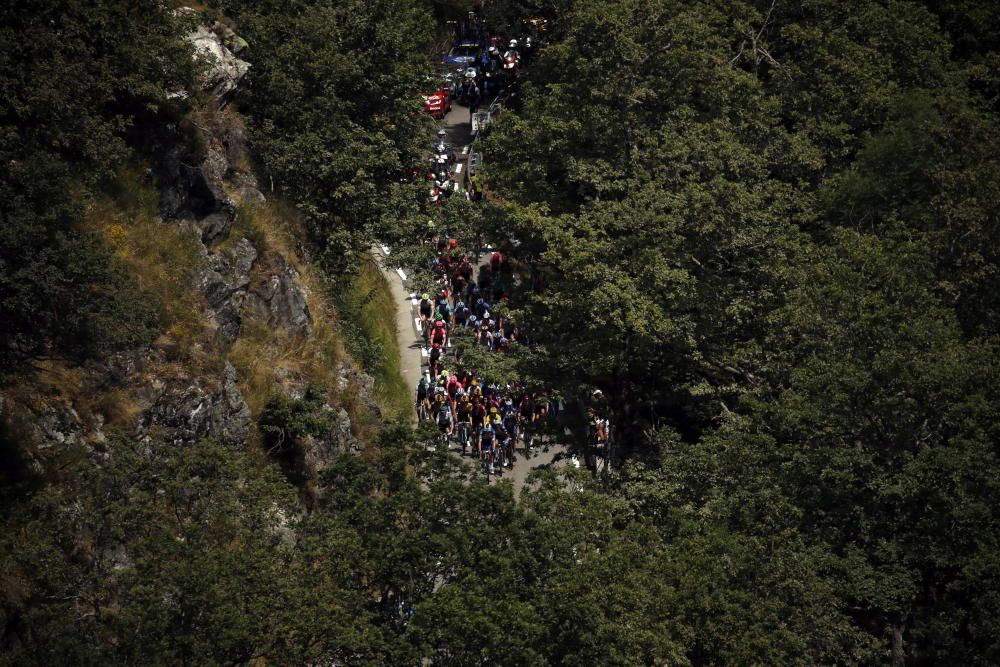 Tour de Francia: La 15ª etapa, en imágenes