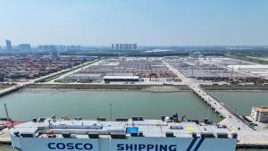Terminal ro-ro Haitong Taicang Auto, desarrollada por SAIC, Shanghai International Port Group y Jiangsu Port Group