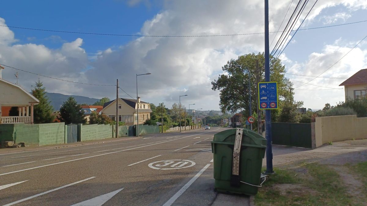 El ciclo-carril en la avenida de Europa ya está pintado.