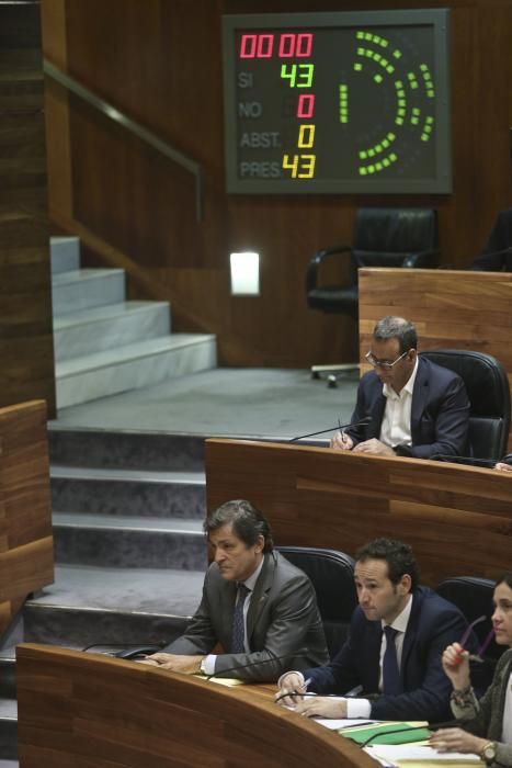 Debate de orientación política en la Junta del Principado