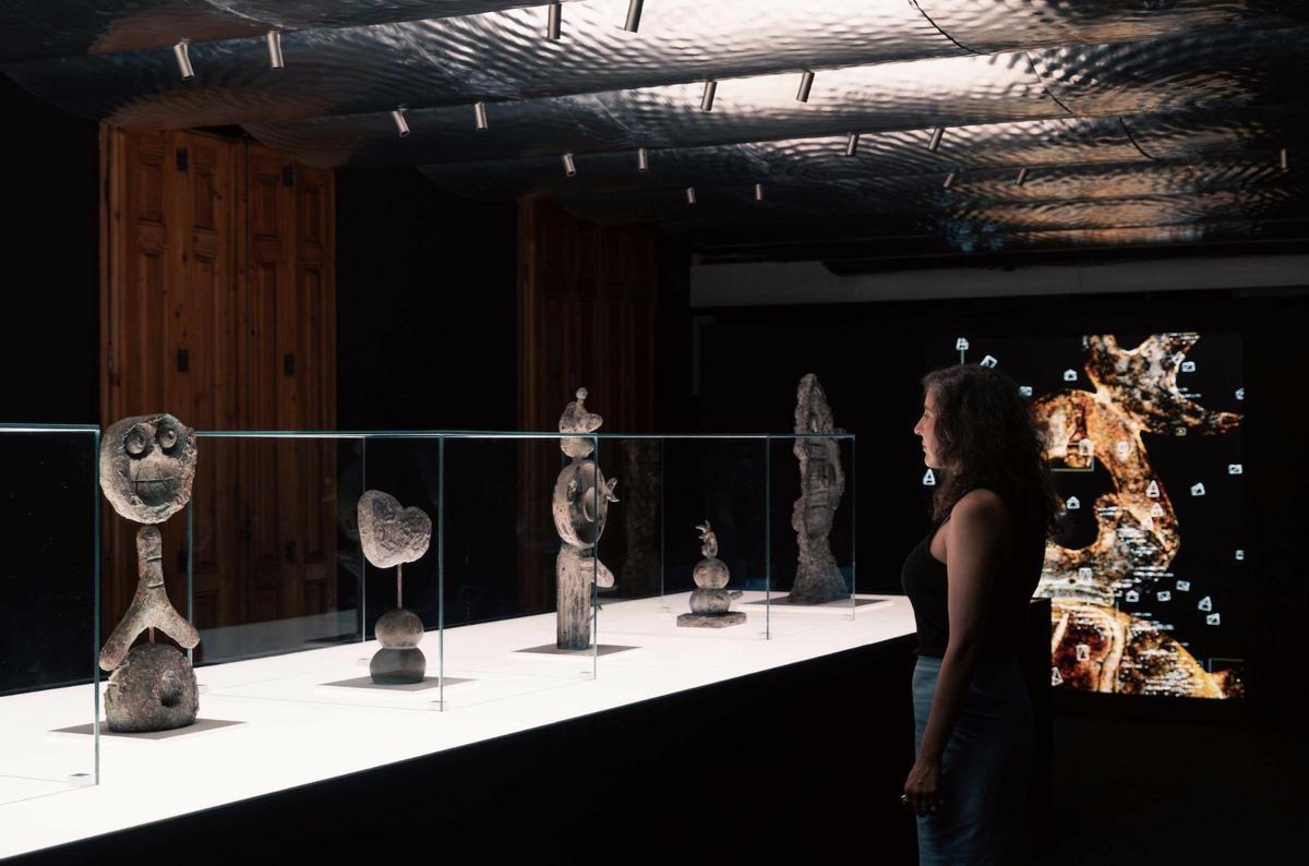 Cinco de las esculturas digitalizadas por Tomorrow Bureau y que la expo invita a visitar de una forma inaudita.