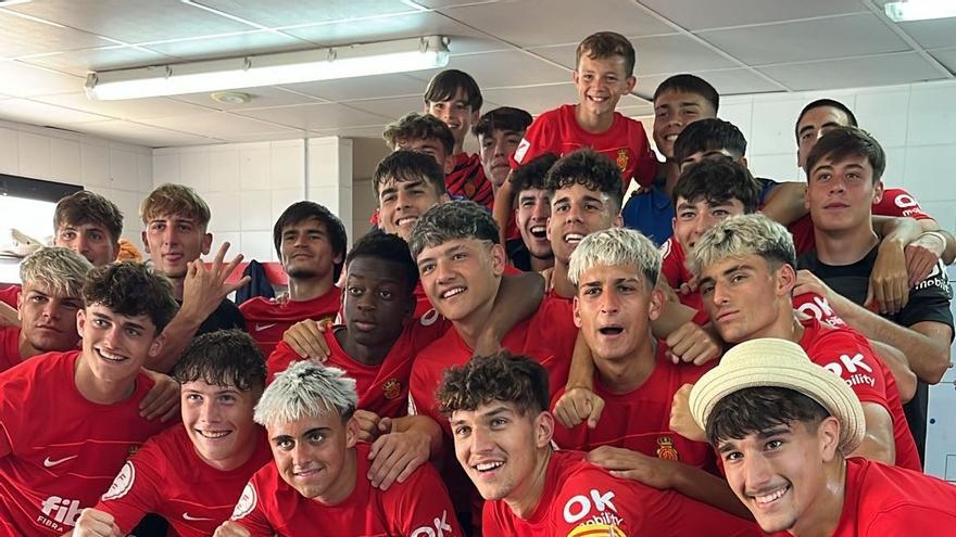 El Mallorca juvenil se clasifica para la fase final de la Copa de Campeones