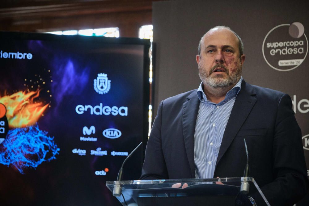 El Cabildo de Tenerife acogió la presentación y sorteo de la Supercopa Endesa 2020