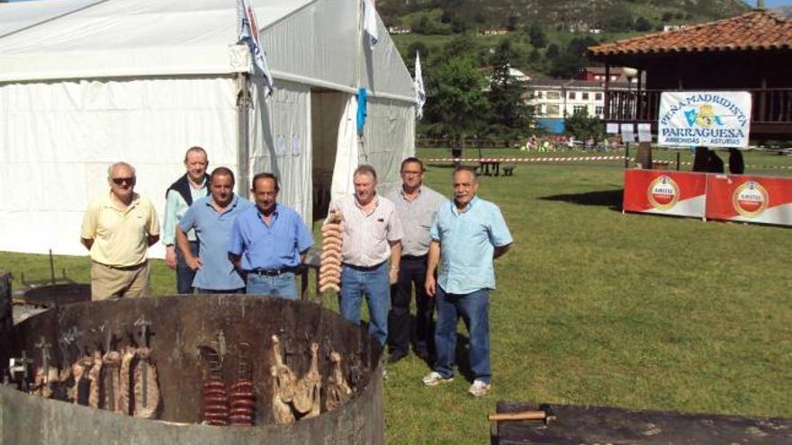 Los merengues de Parres, de celebración