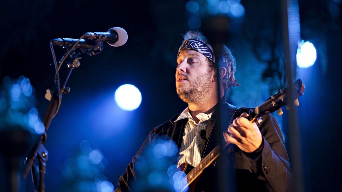Justin Vernon, alias Bon Iver, en concierto.