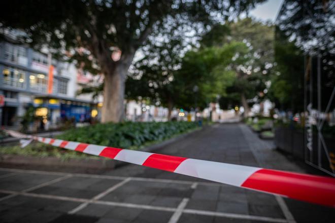 Todas las fotos del paso de la borrasca 'Nuria' en Canarias