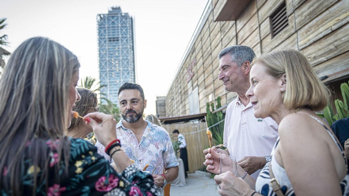 Fiesta social cumpleaños roger pallarols, director del gremi de restauracio de Barcelona