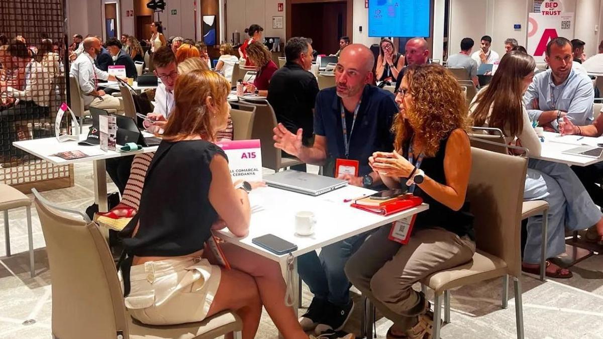 Els delegats de Cerdanya a la trobada