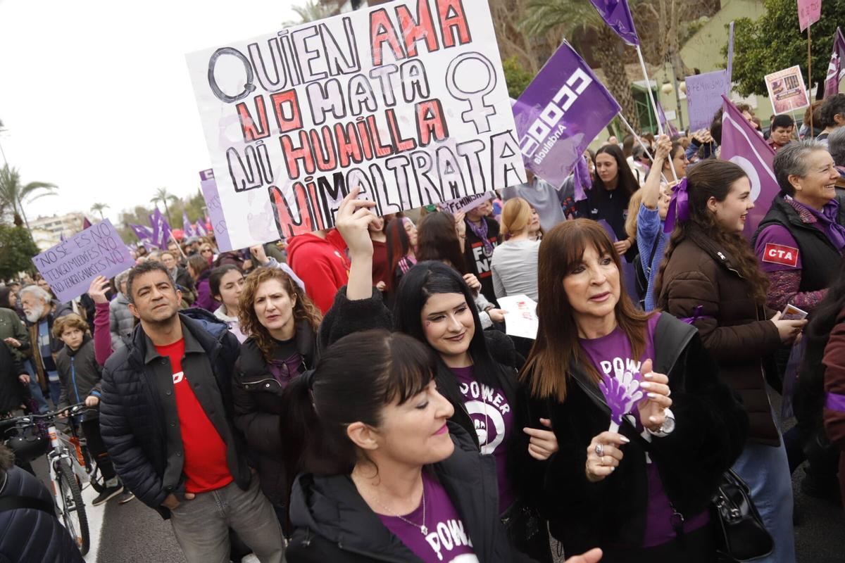 Manifestación 8M 8 de marzo día de la mujer trabajadora en Córdoba.