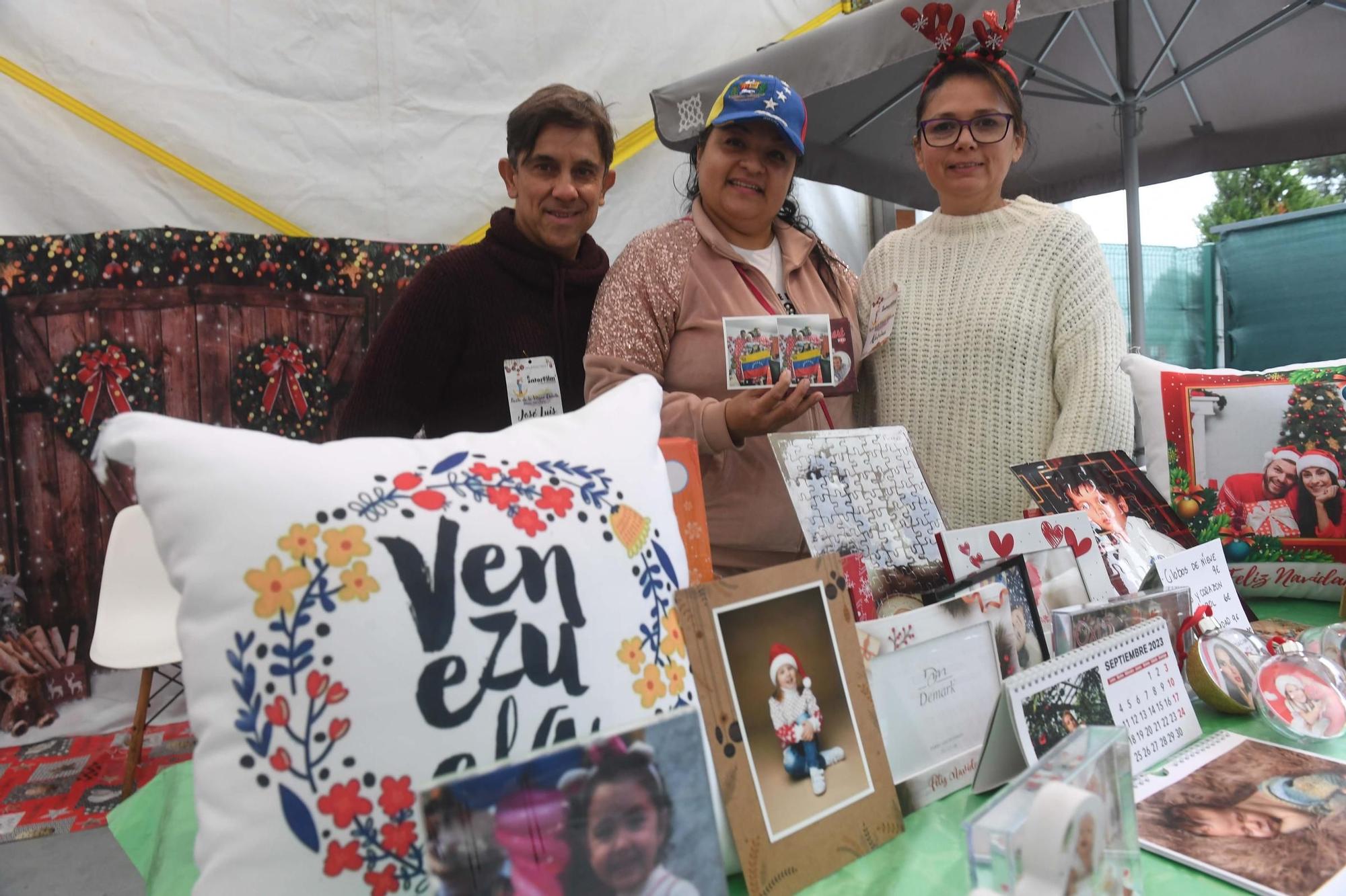Cientos de venezolanos en La Chinita de A Coruña: 'nostalgia' al otro lado del charco