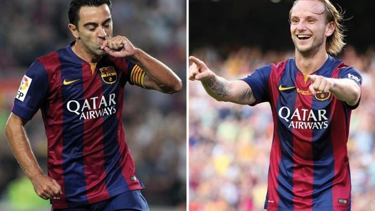 Xavi y Rakitic sólo han jugado juntos 126 minutos