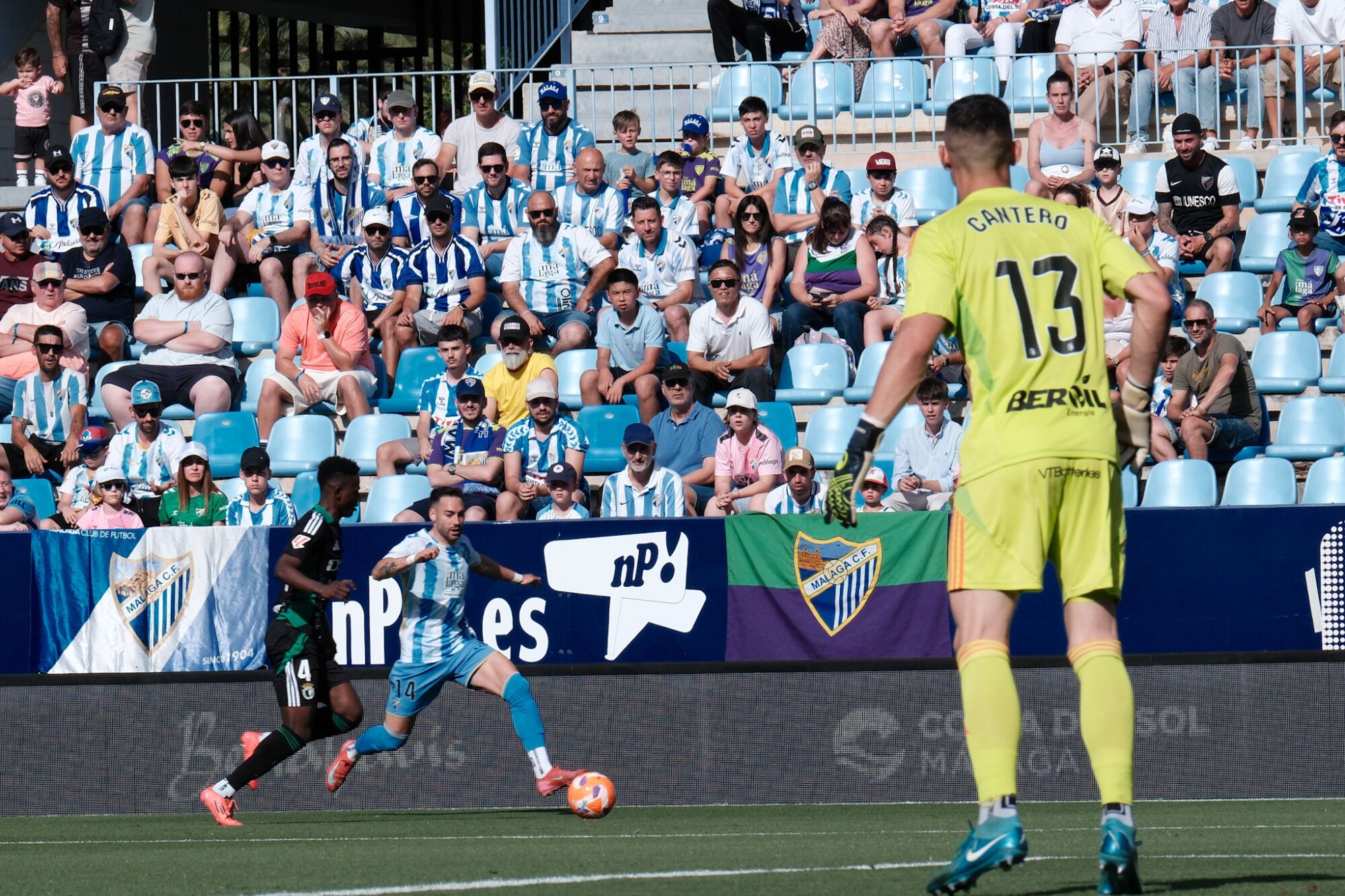 Málaga CF - Burgos CF. Jornada 42, Liga Hypermotion