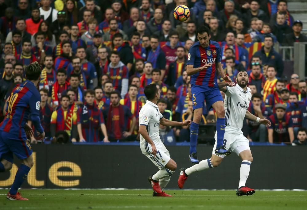 El Barcelona - Real Madrid, en imágenes