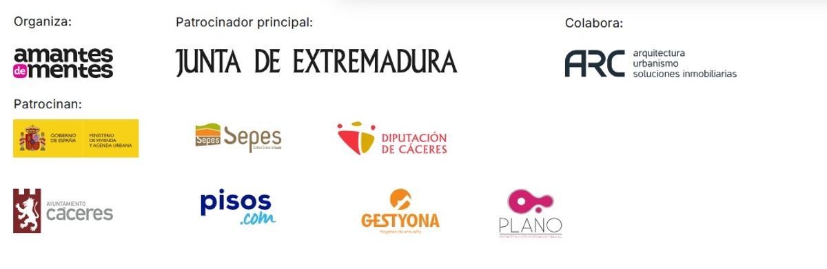 Organizadores y patrocinadores de The Hall.