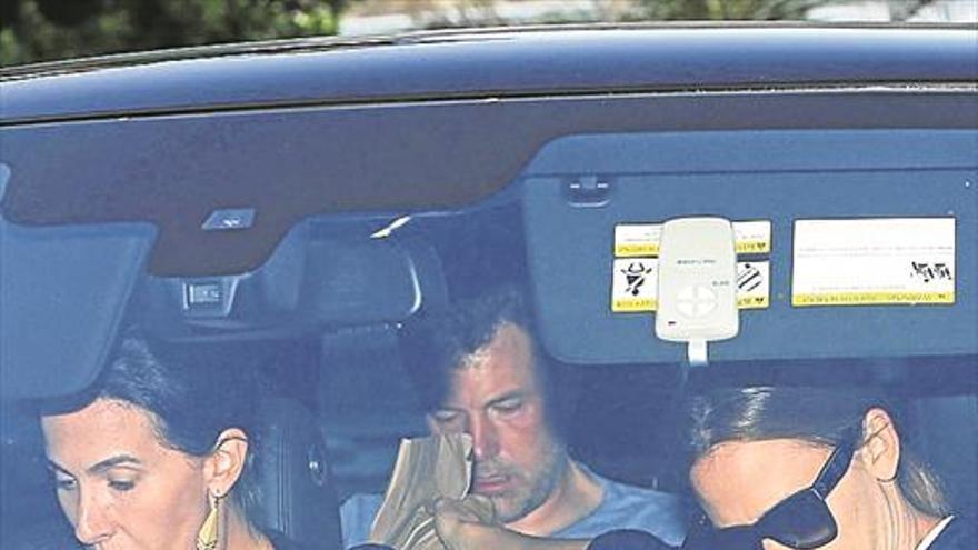 Ben Affleck recae en el alcohol