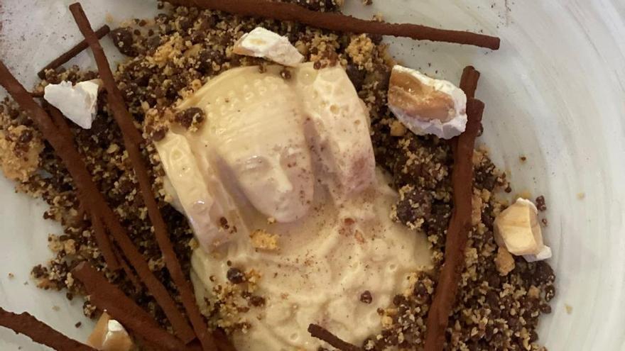 Una Dama de Elche de turrón: el postre que ha preparado Susi Díaz para los jefes de Estado