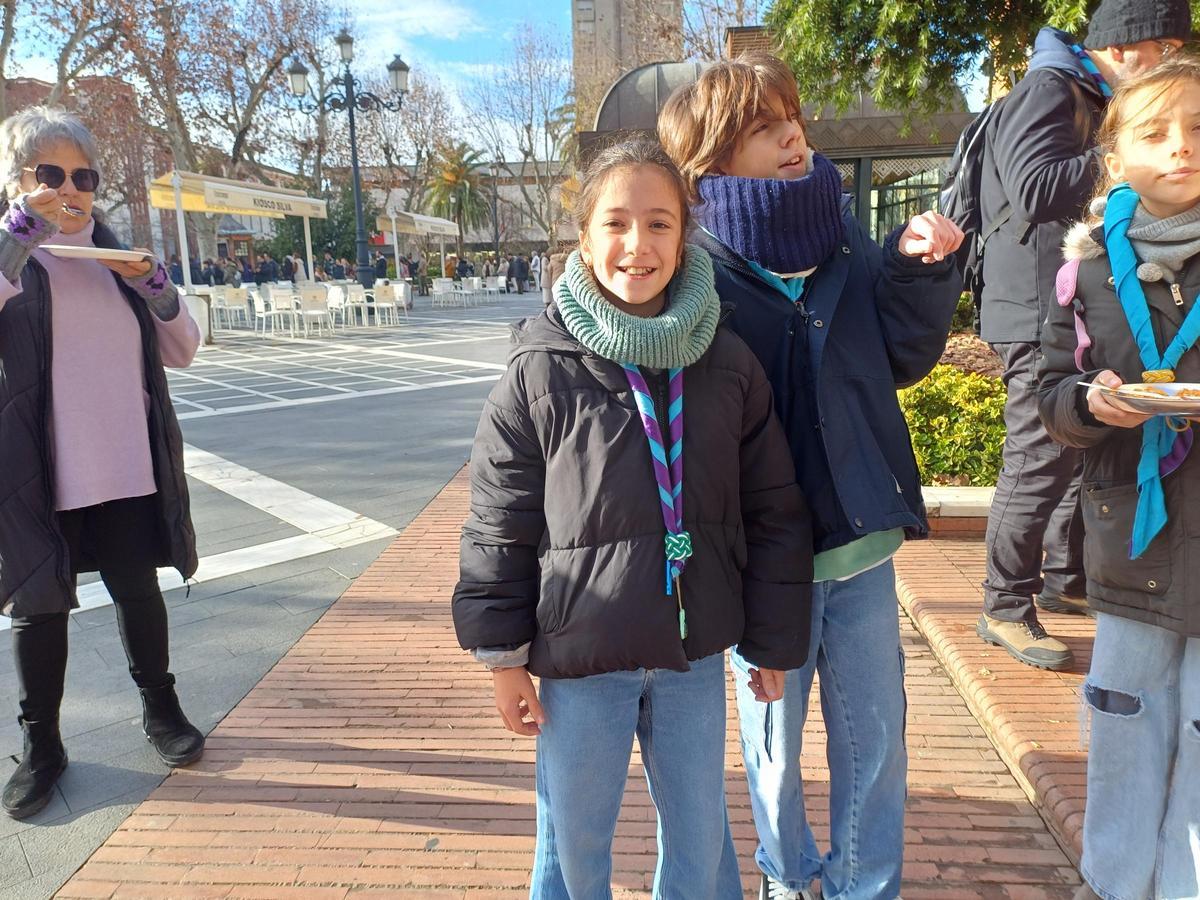 El Paseo de San Francisco de Badajoz acoge la XIII edición de las Migas Solidarias.