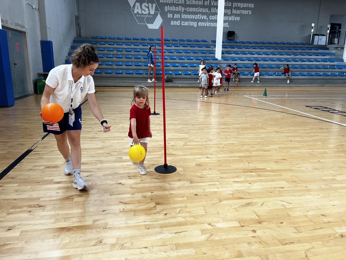 Una de las actividades deportivas del programa.