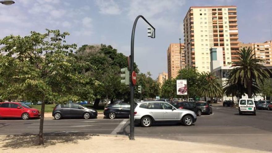 Una rotonda que quería ser parque