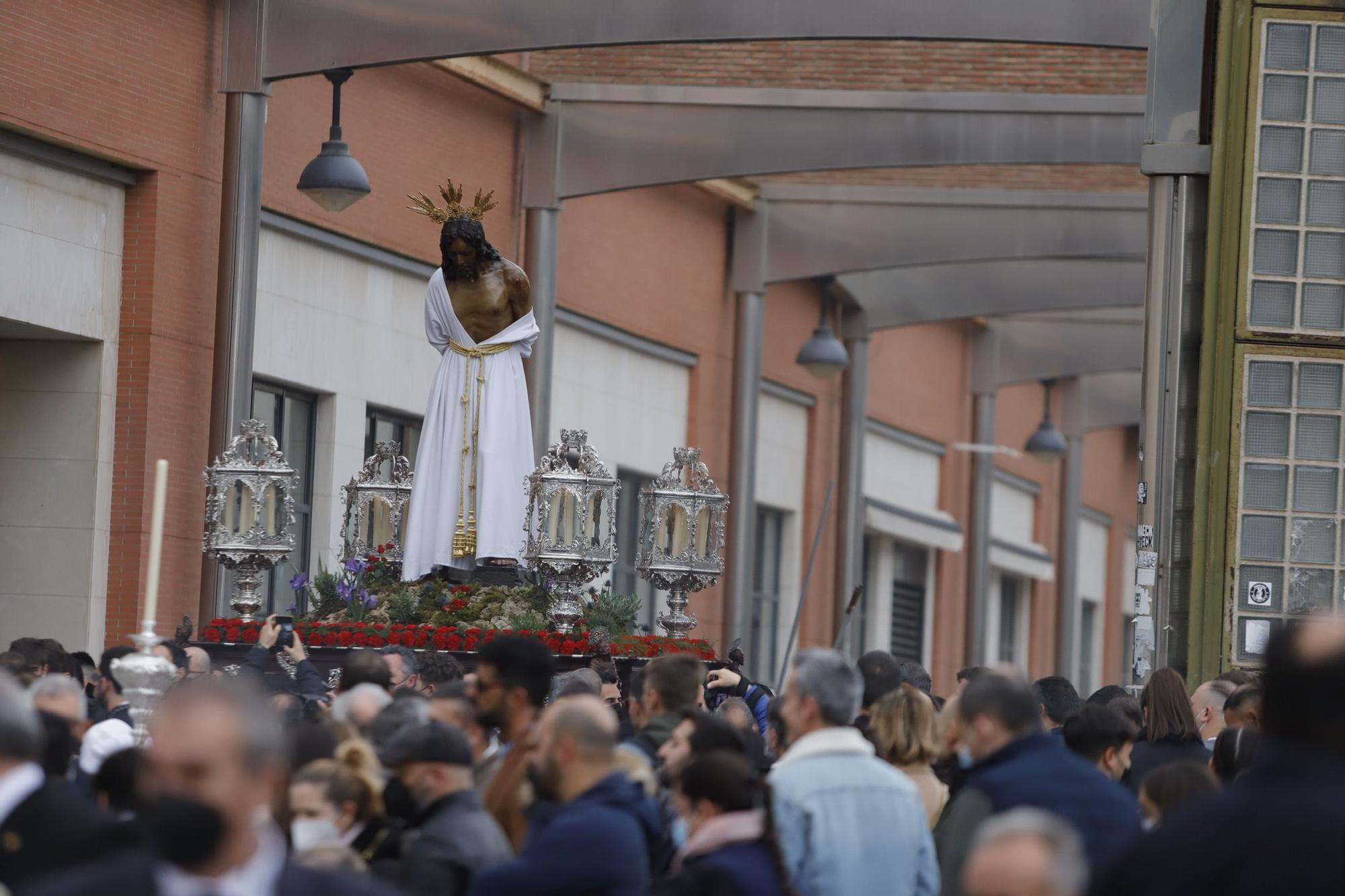 Desde Santo Domingo, la III Estación del Vía Crucis, el Cristo de la Humillación