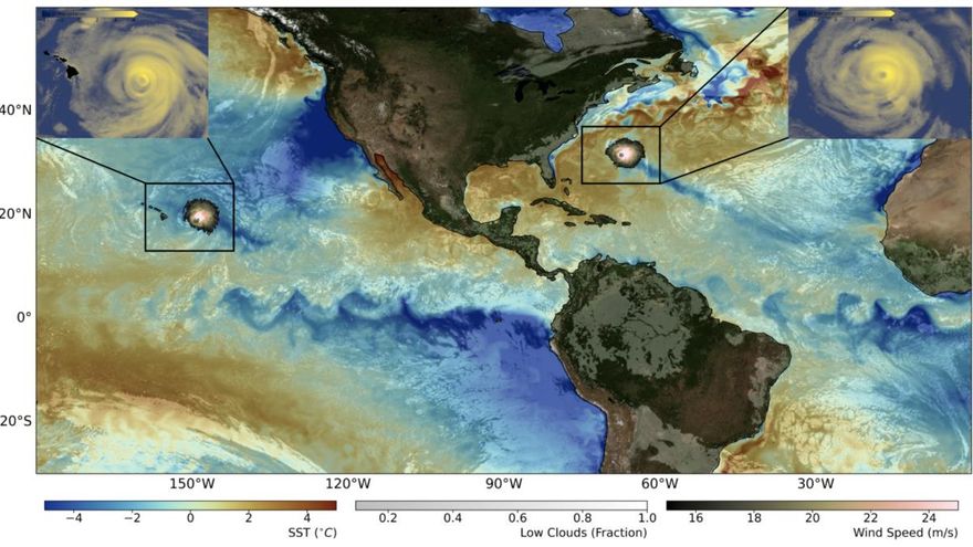 Un nuevo modelo muestra la evolución climática futura de la Tierra en alta resolución
