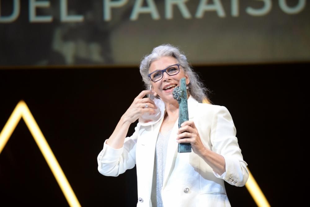 Gala de entrega del Premio Ciudad del Paraíso a la actriz Kiti Mánver.