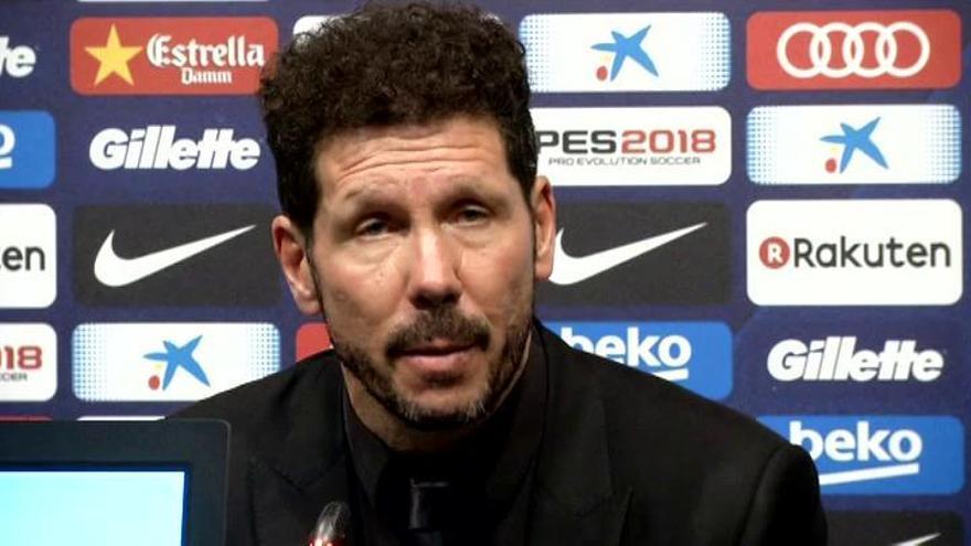 Simeone: "Si a Messi le ponemos la camiseta del Atlético, ganamos 1-0"