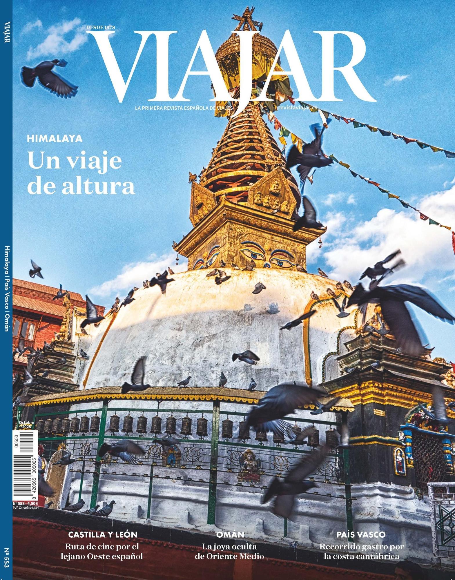 Portada VIAJAR octubre 2025.