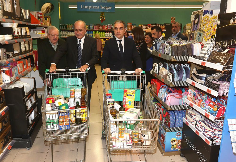 Bencosol pretende superar las 600.000 toneladas de alimentos en dos días de solidaridad en los supermercados de Málaga