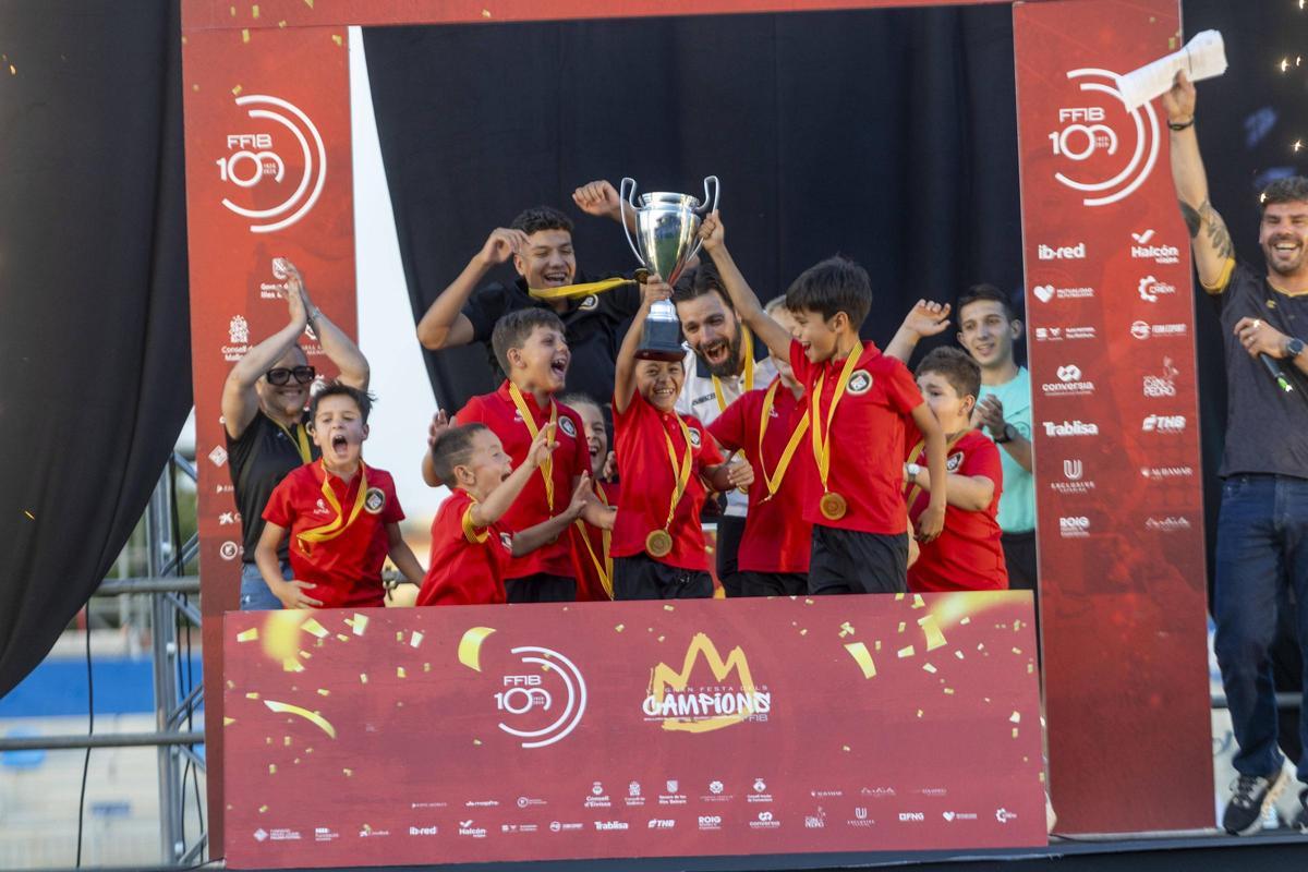 ‘Gran Festa dels Campions’ de fútbol base de Mallorca, temporada 2025-26