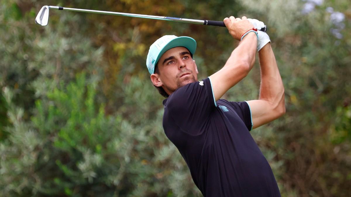 Foto de archivo del golfista chileno Joaquín Niemann