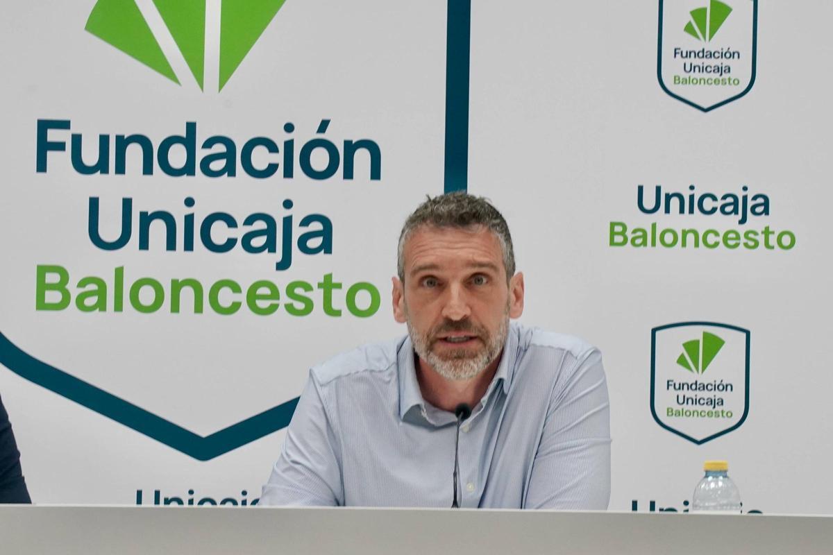 Rueda de prensa de despedida de Ibon Navarro, entrenador del Unicaja CB.