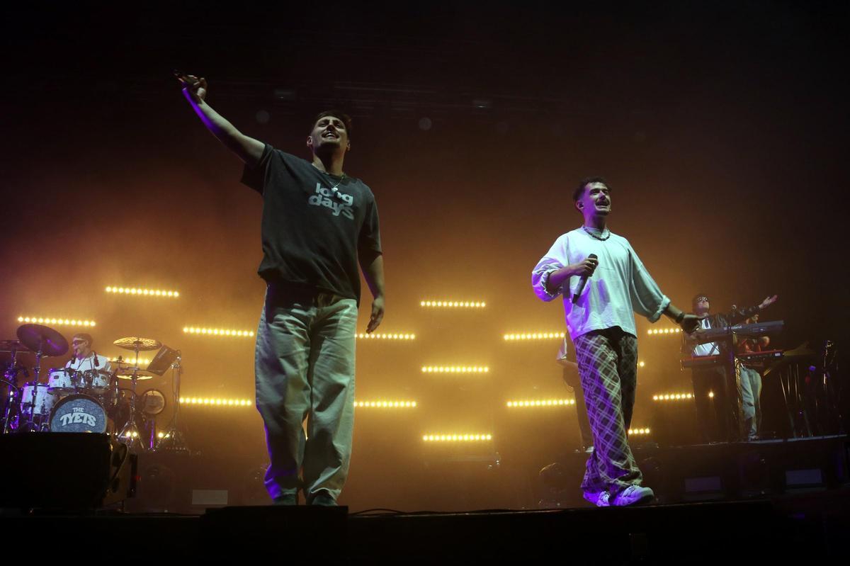Un concert de The Tyets al Sant Jordi Club de Barcelona