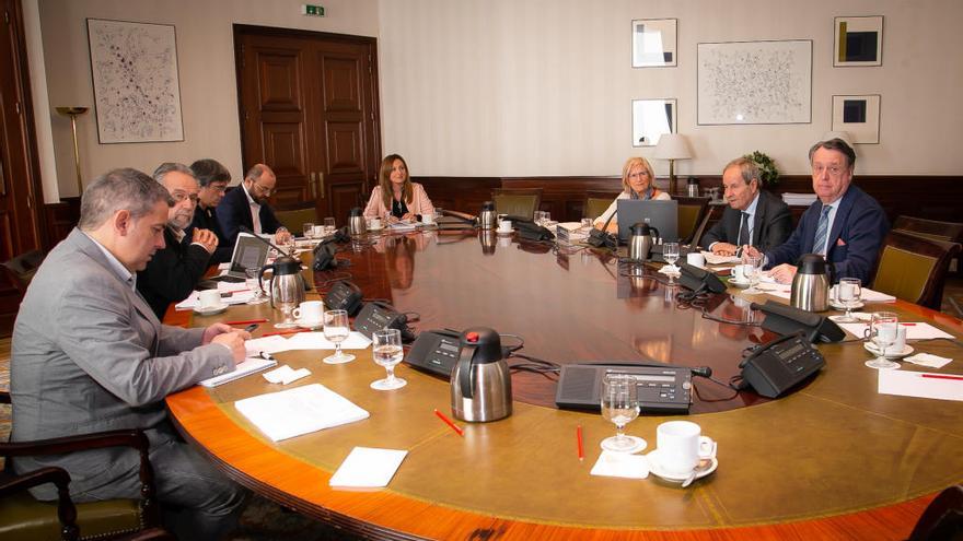 Imma Mayol, durante su comparecencia en la subcomisión del Congreso.