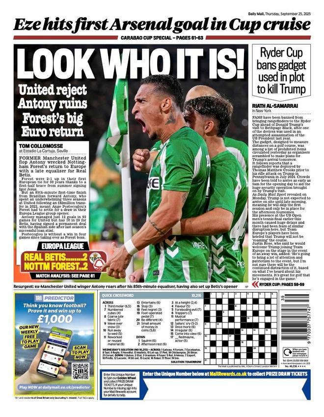 Las portadas de la prensa deportiva de hoy