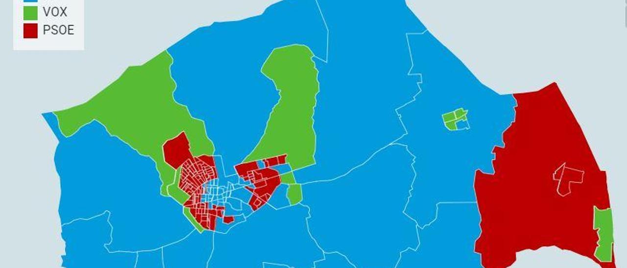 Cs trasvasa sus votos a Vox en Elche