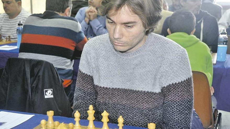 Sebastià Massanet, vencedor del torneo en la UIB.