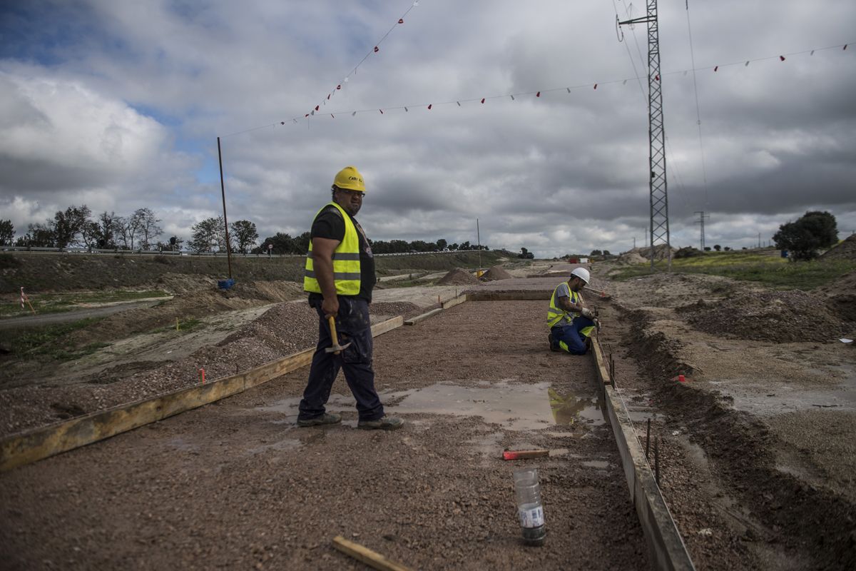 Fotogalería | Así van las obras de la variante de Malpartida de Cáceres (N-521)