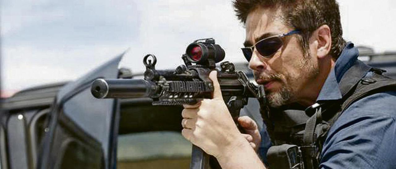 Benicio del Toro, en una secuencia de la película.