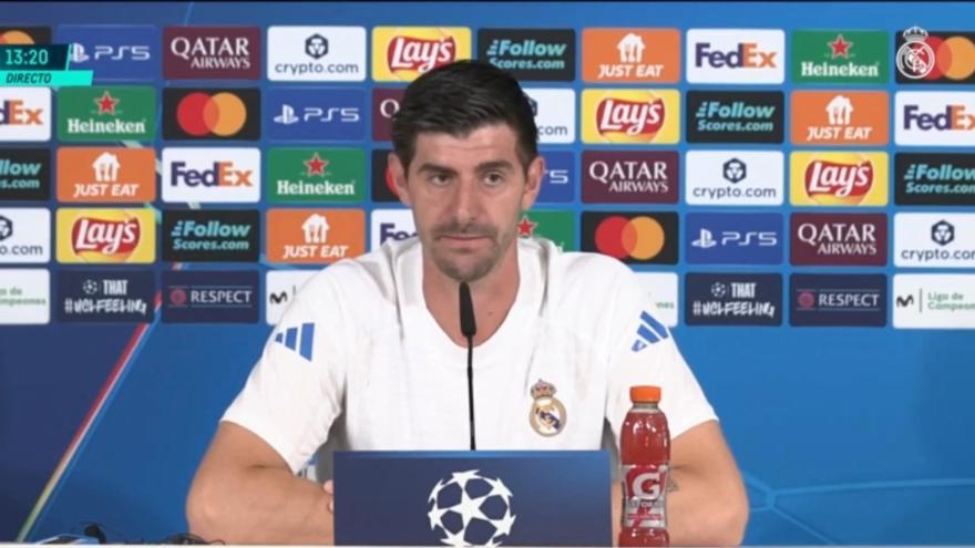 Courtois carga contra Tebas por la censura a las protestas del partido en Miami