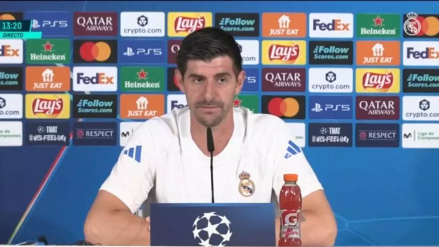 Courtois carga contra Tebas por la censura a las protestas del partido en Miami